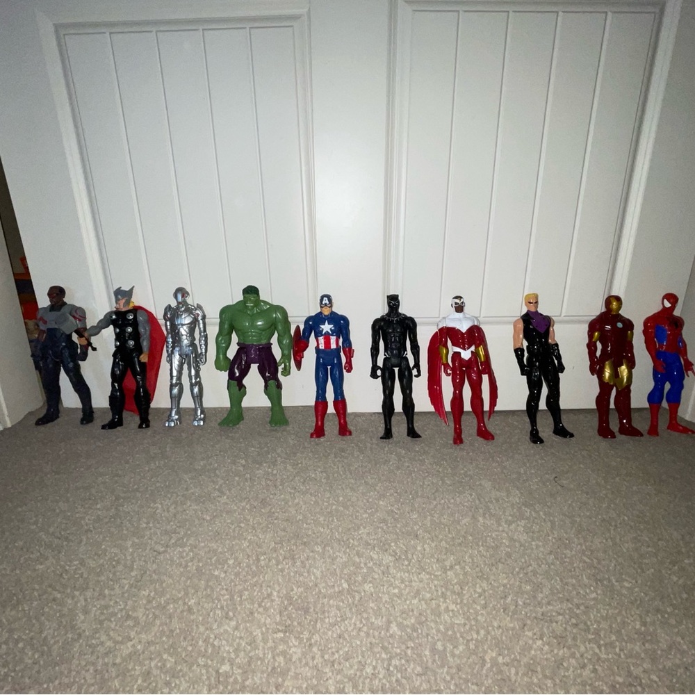 Marvel Superhero Action Figure Lot